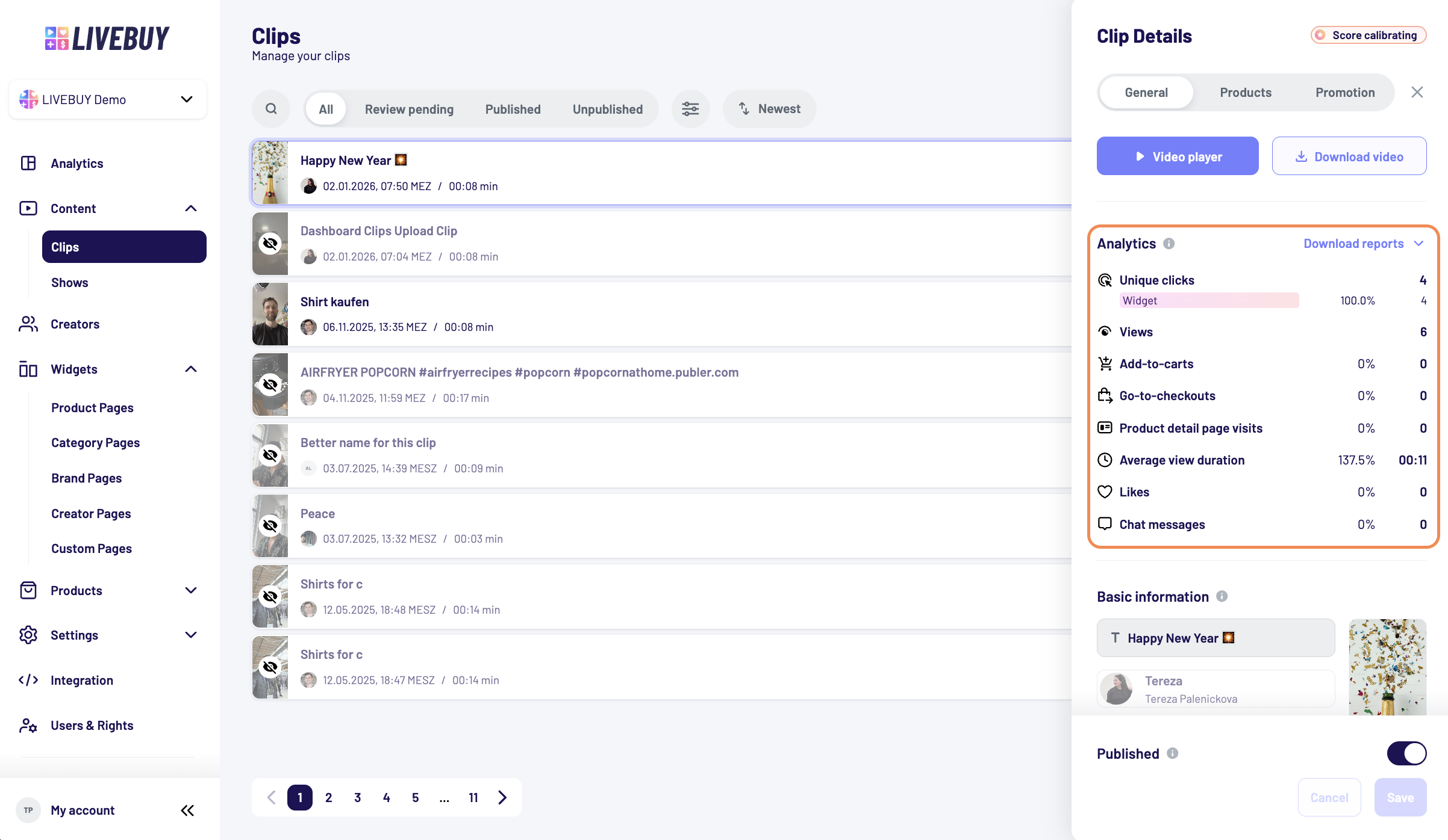 Dashboard - Content - Clips - Panel - Analytics.png